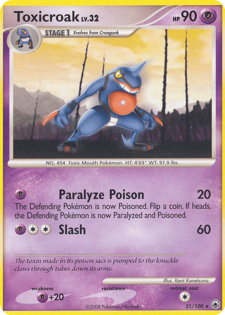 Toxicroak card