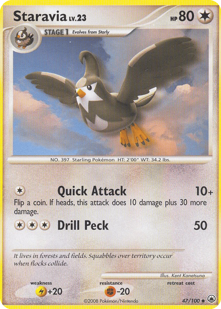Staravia card