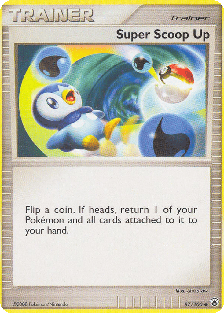 Super Scoop Up card