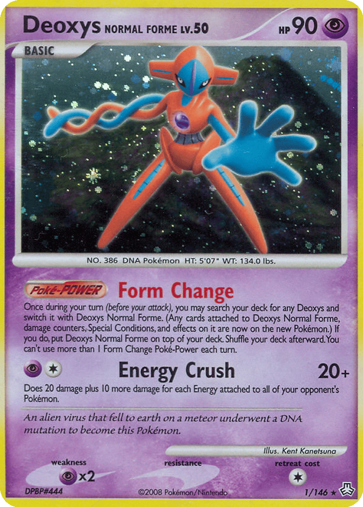 Deoxys Normal Forme card
