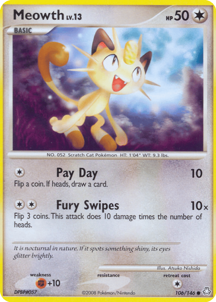 Meowth card