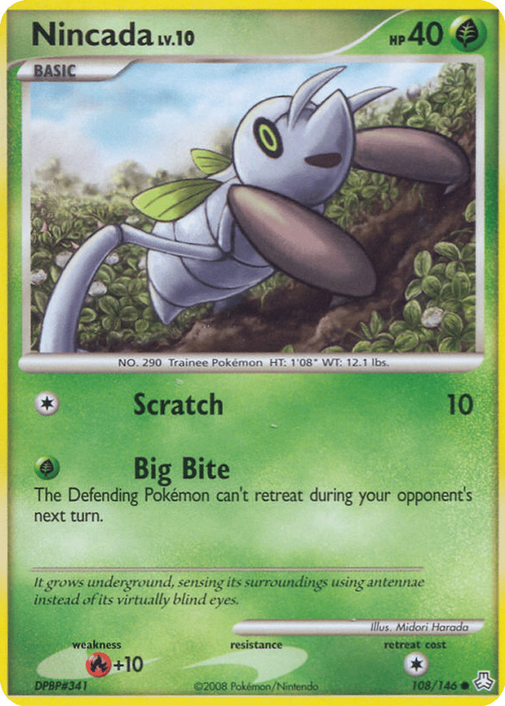 Nincada card
