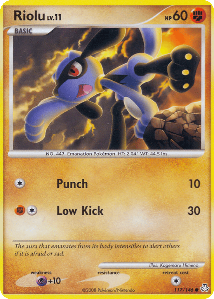 Riolu card