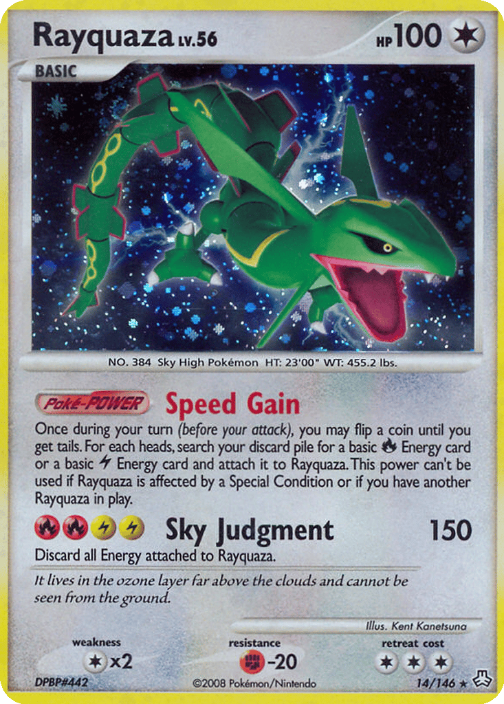 Rayquaza card