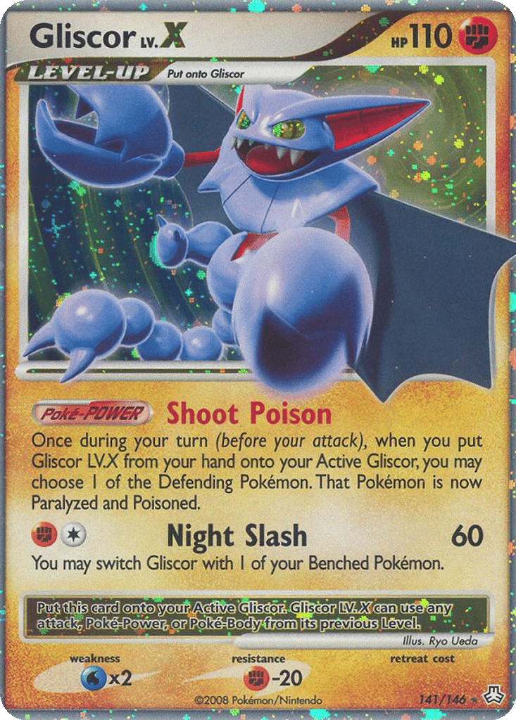Gliscor LV.X card