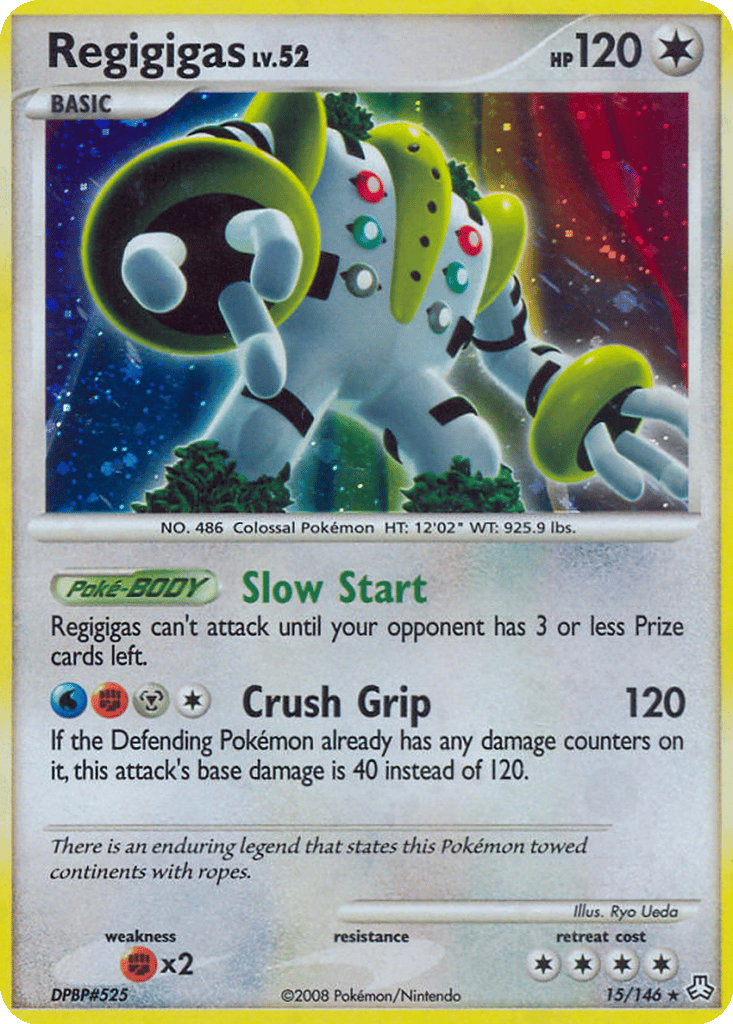 Regigigas card