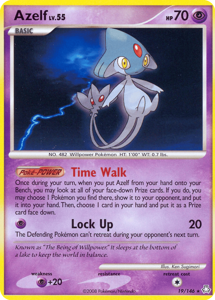 Azelf card
