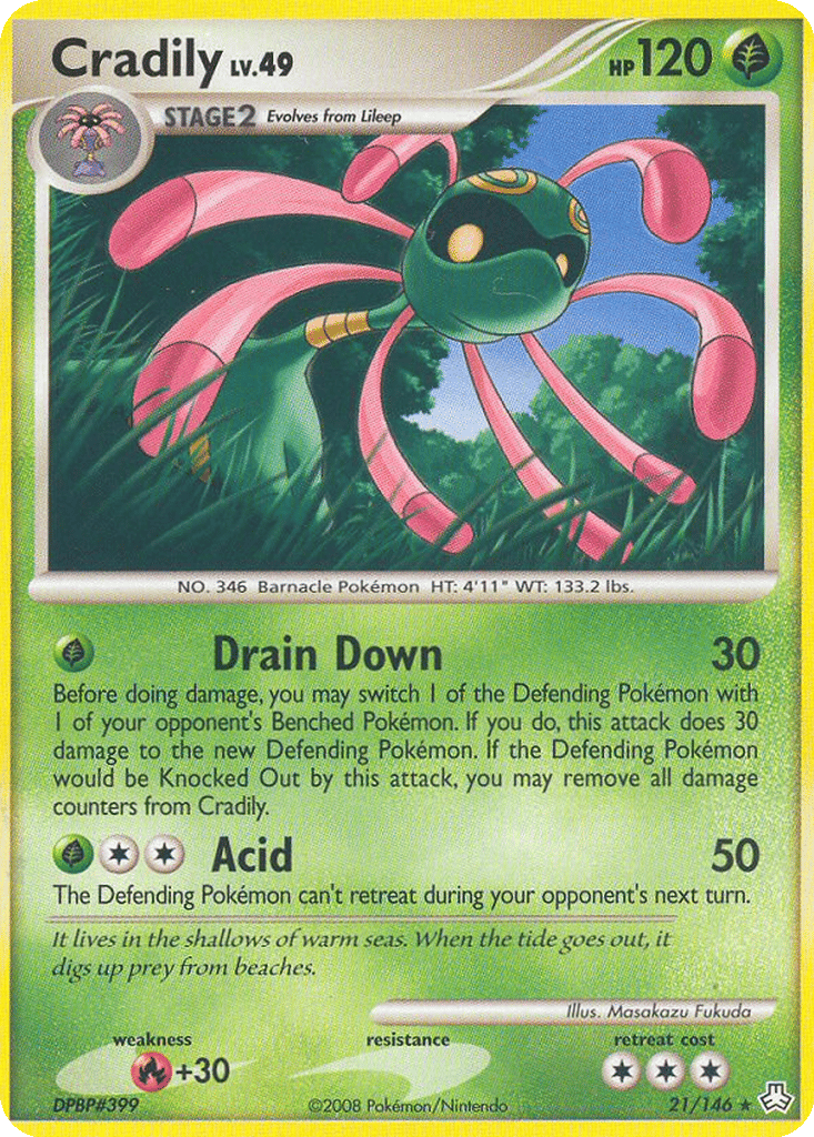 Cradily card