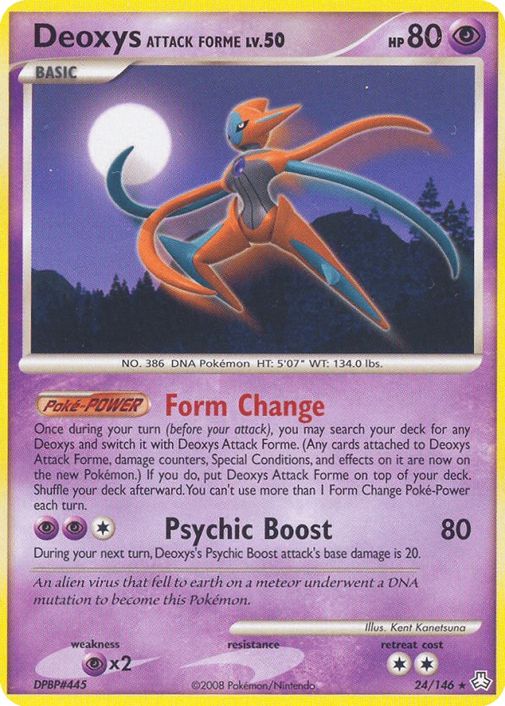 Deoxys Attack Forme card