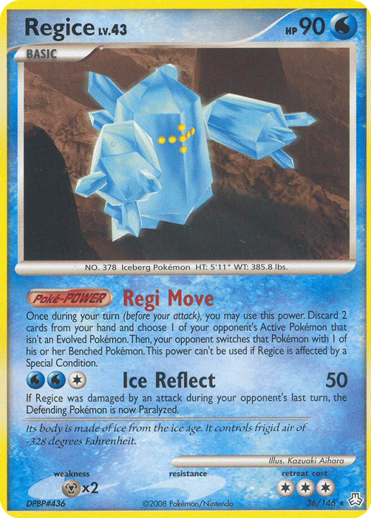 Regice card