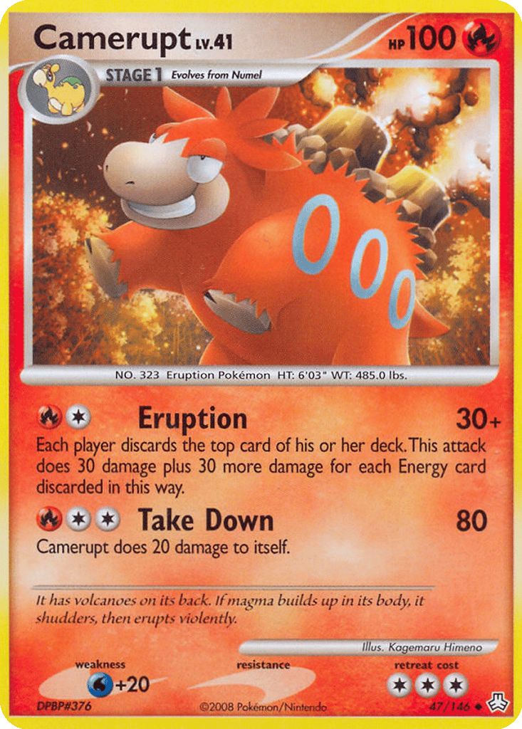 Camerupt card