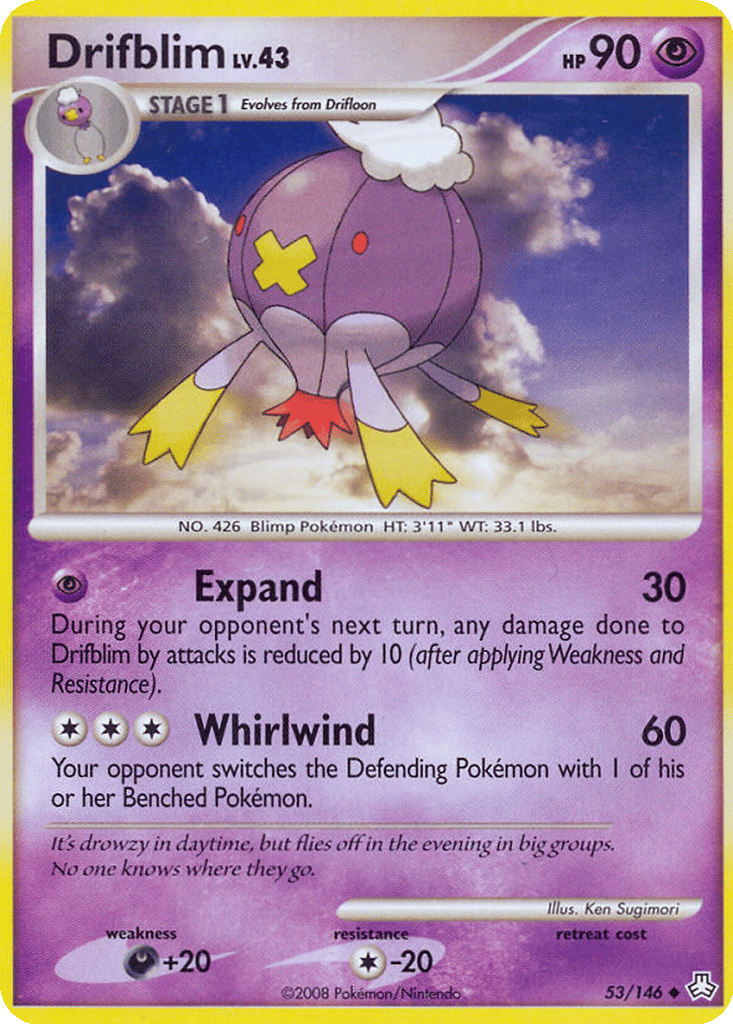 Drifblim card