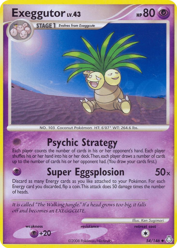 Exeggutor card