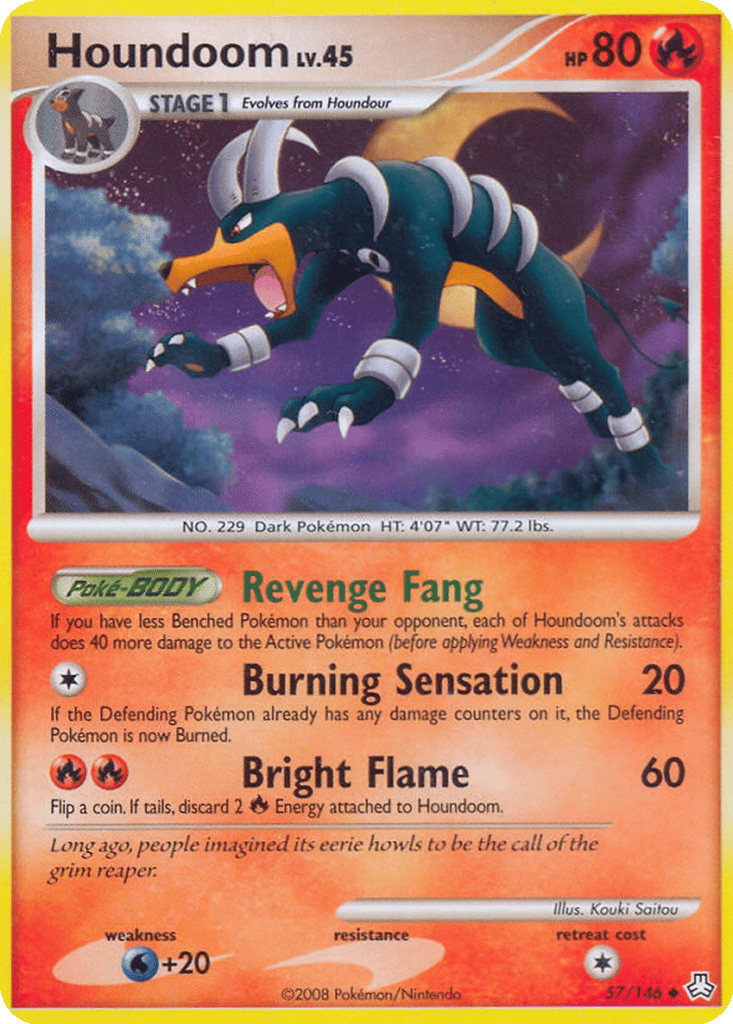 Houndoom card