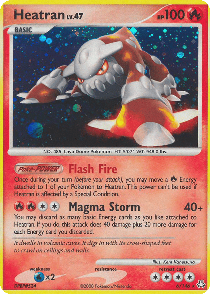 Heatran card
