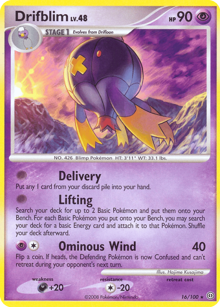 Drifblim card