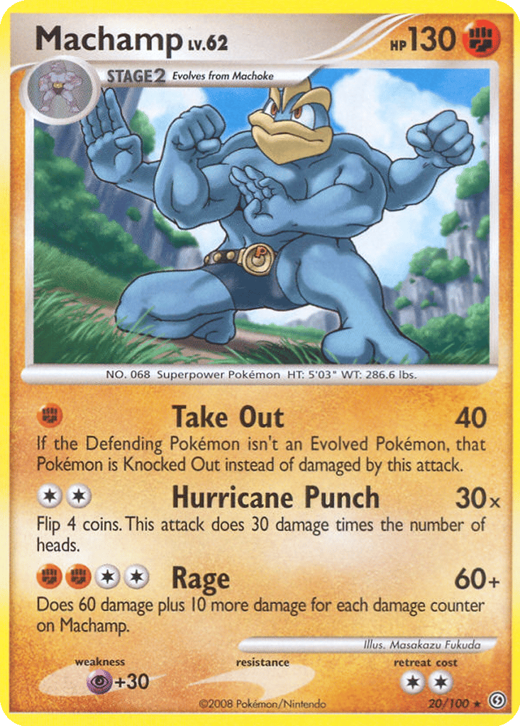 Machamp card