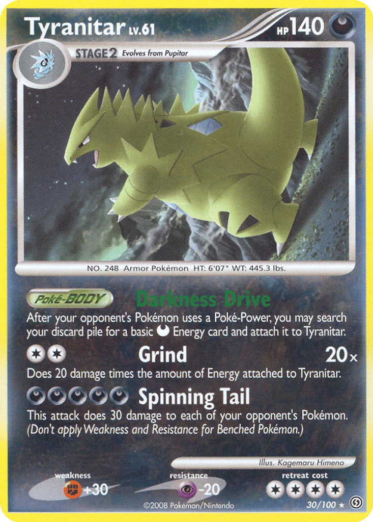 Tyranitar card