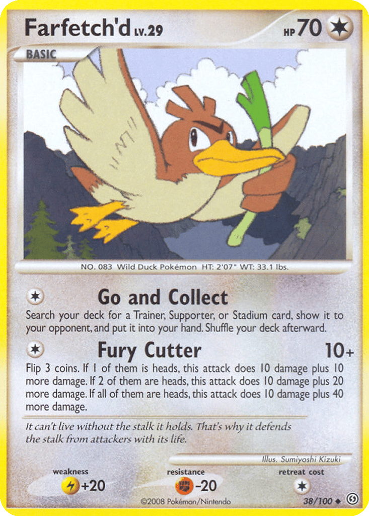 Farfetch'd card