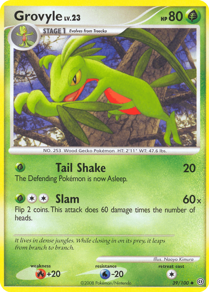 Grovyle card