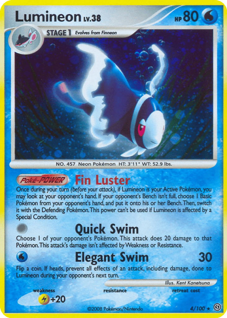 Lumineon card