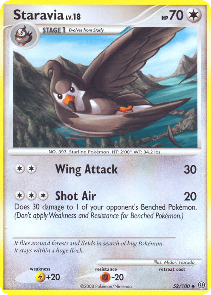 Staravia card