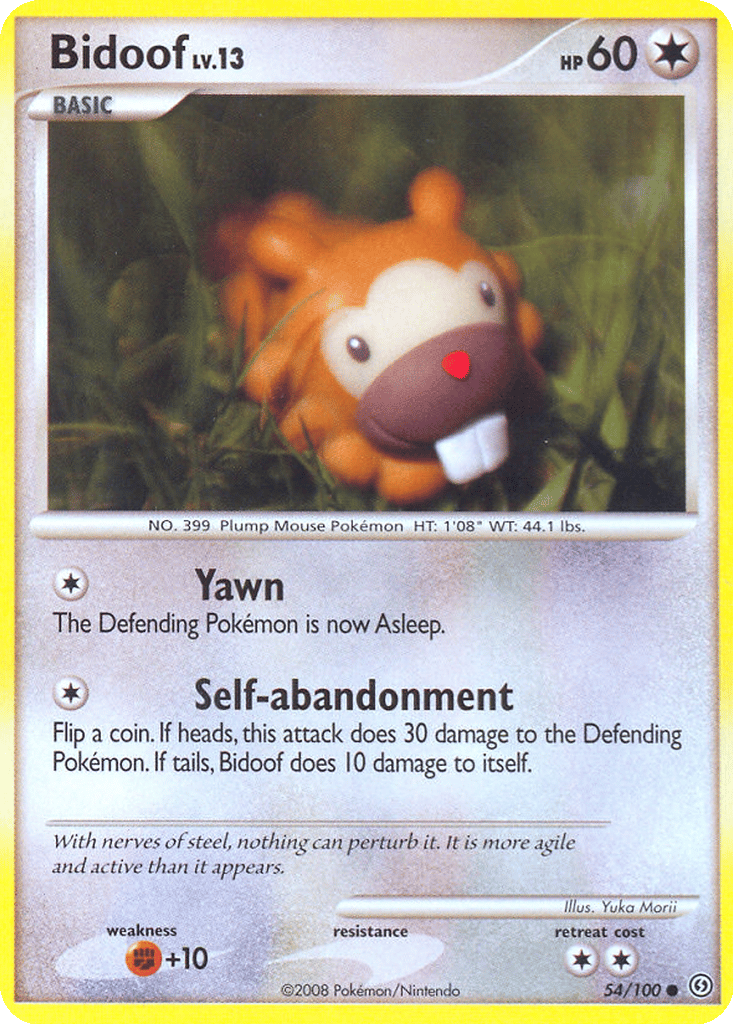 Bidoof card
