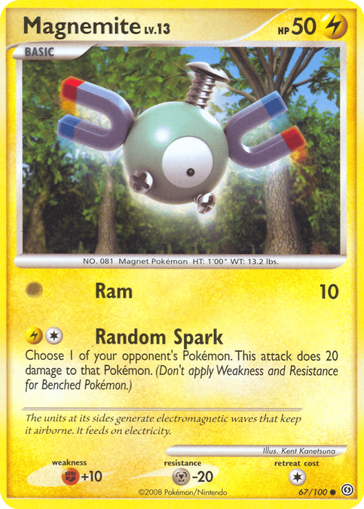 Magnemite card