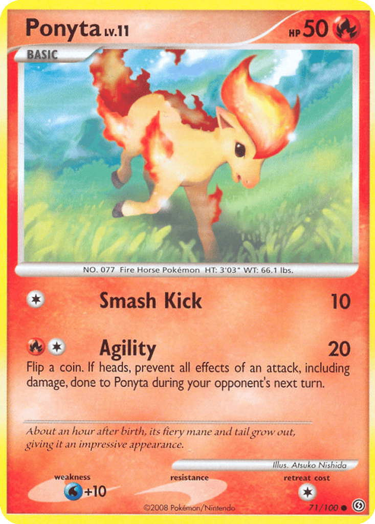 Ponyta card