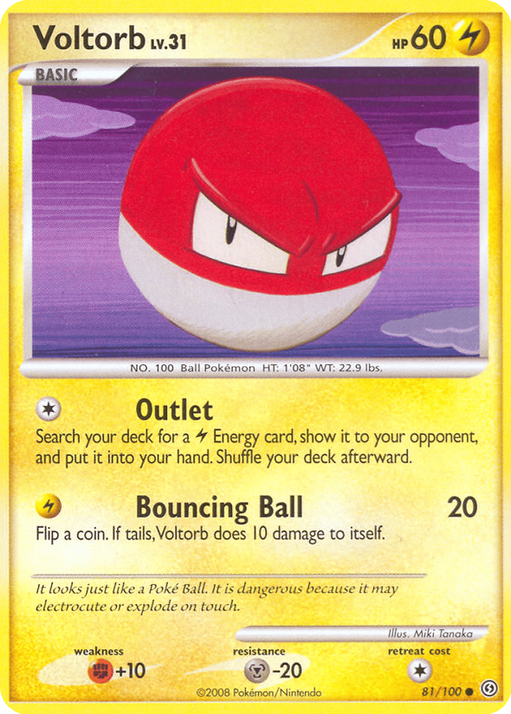 Voltorb card
