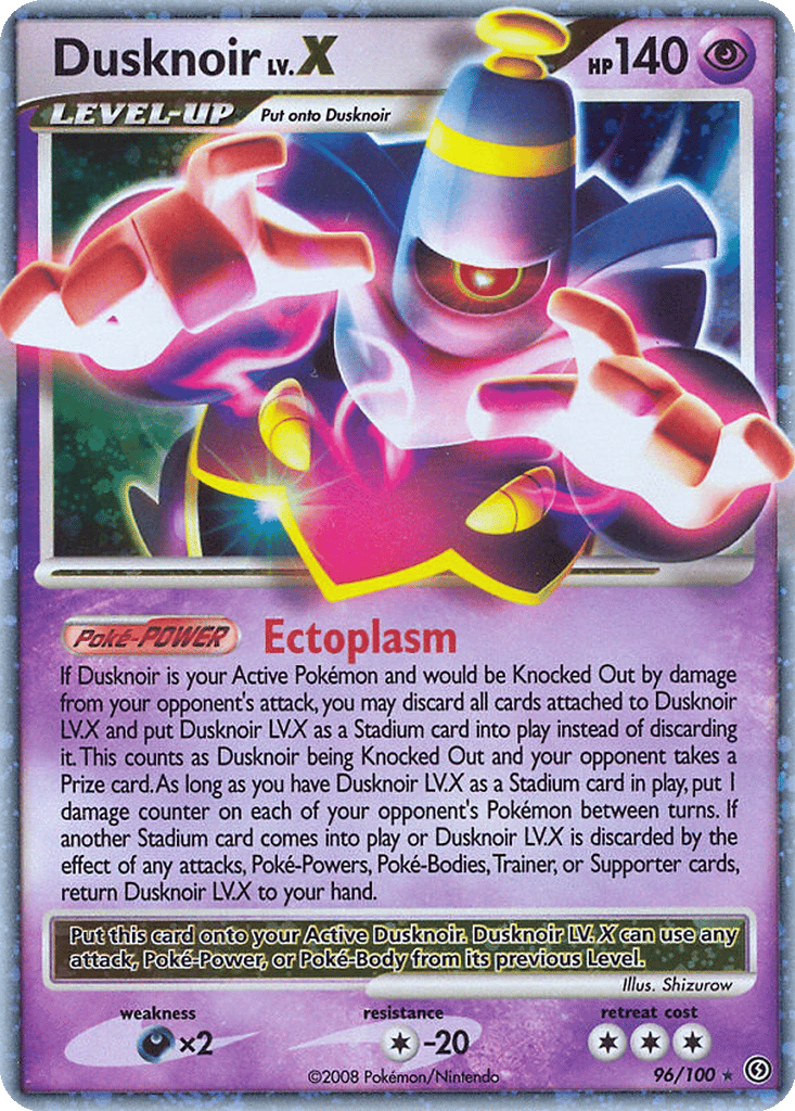 Dusknoir LV.X card