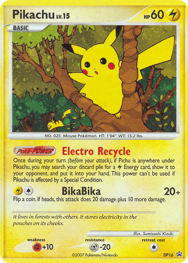 Pikachu card