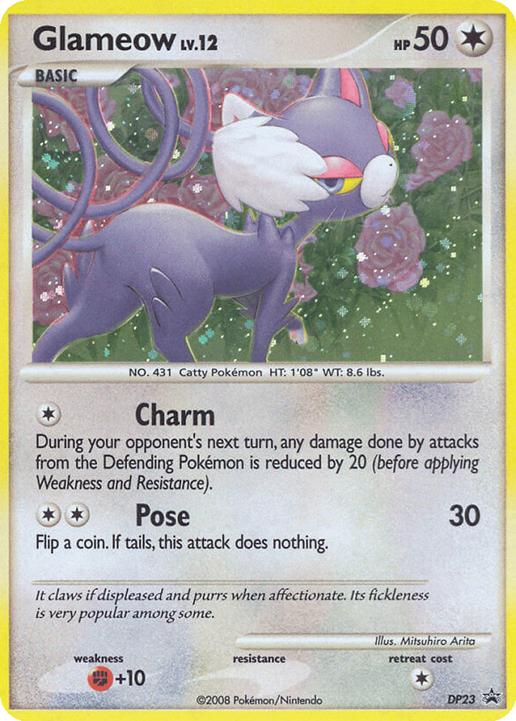 Glameow card