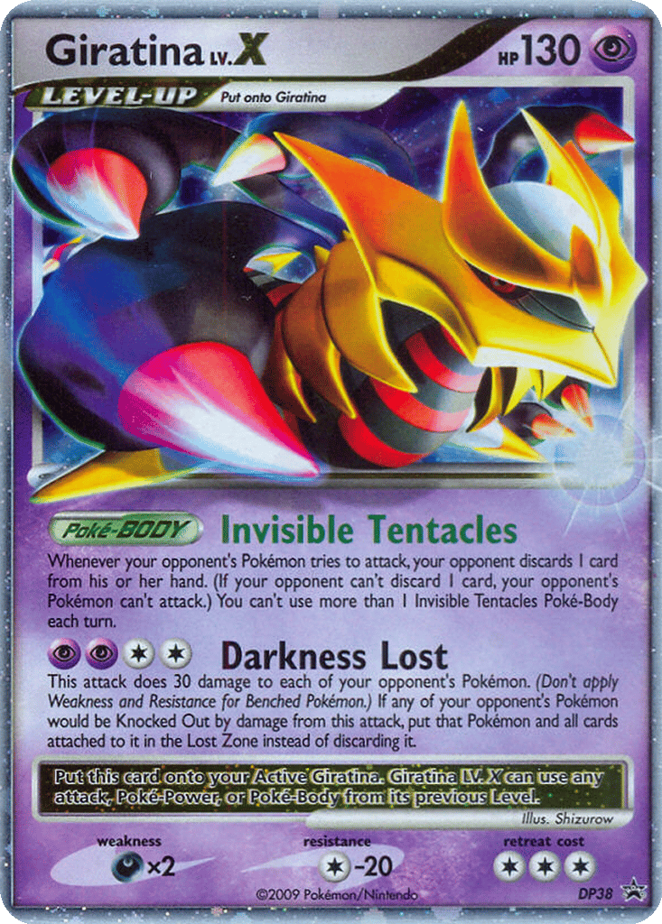 Giratina LV.X card