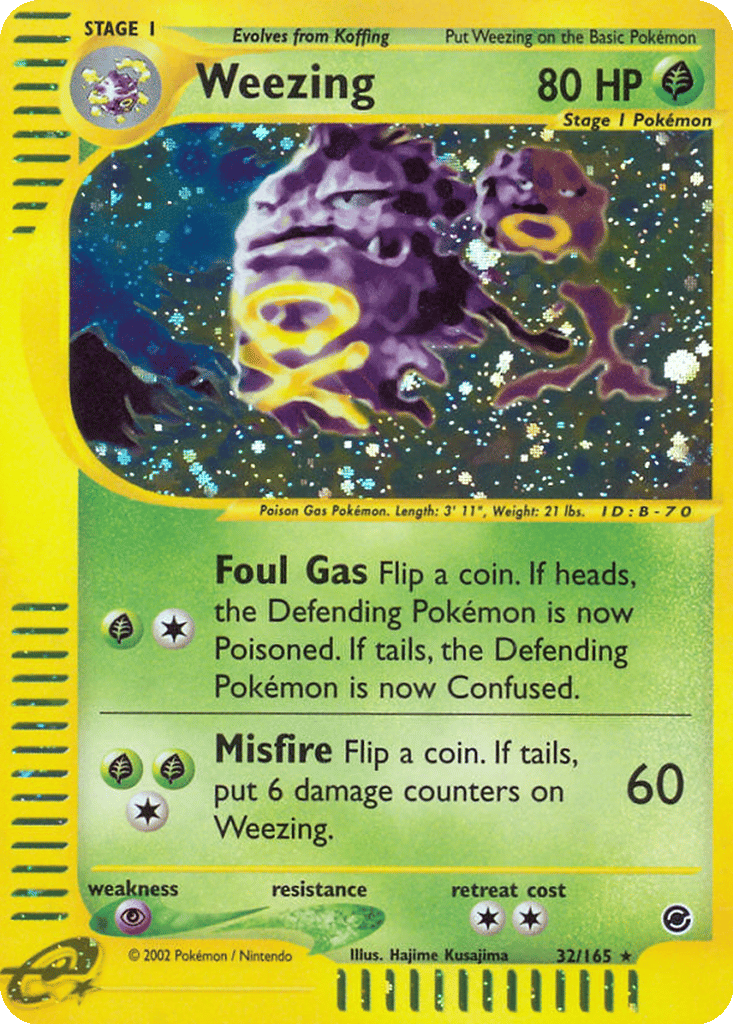 Weezing card