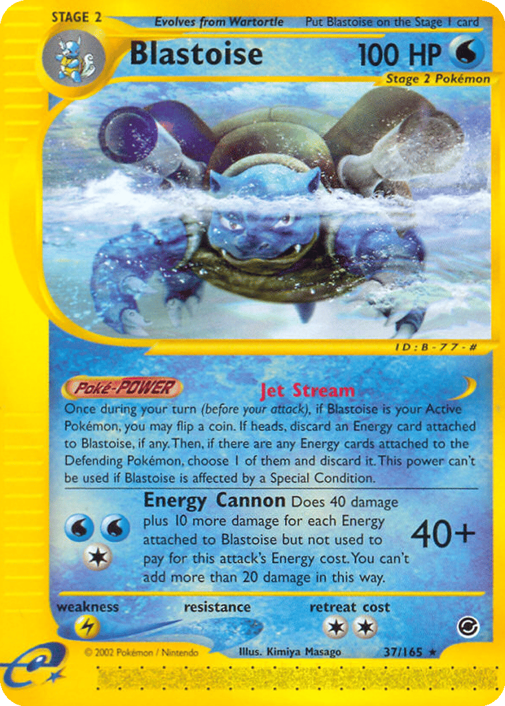 Blastoise card
