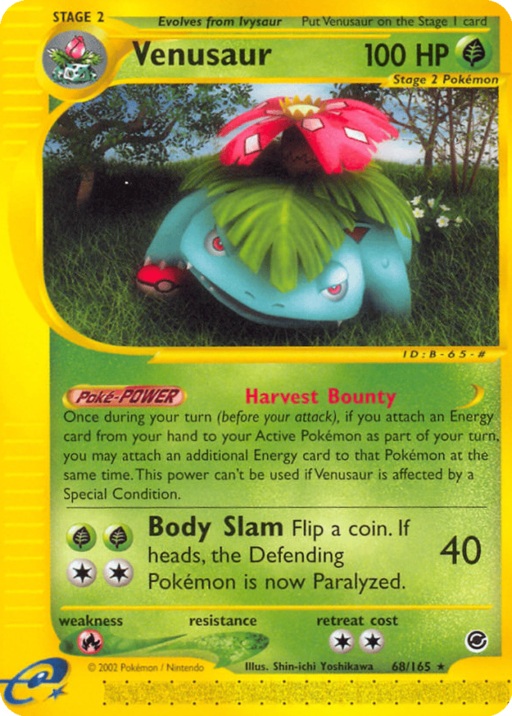 Venusaur card