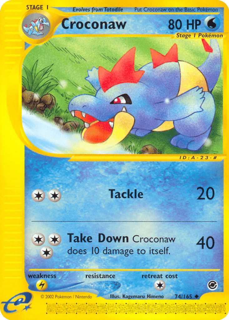 Croconaw card