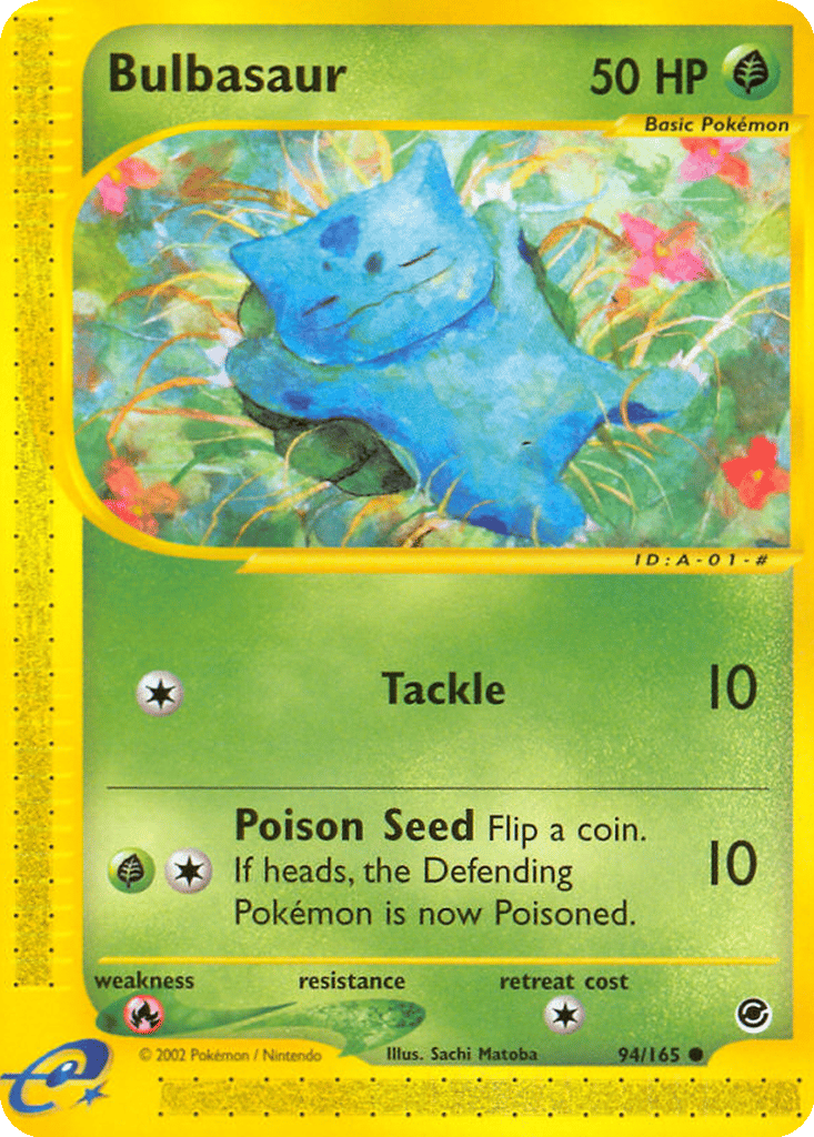 Bulbasaur card