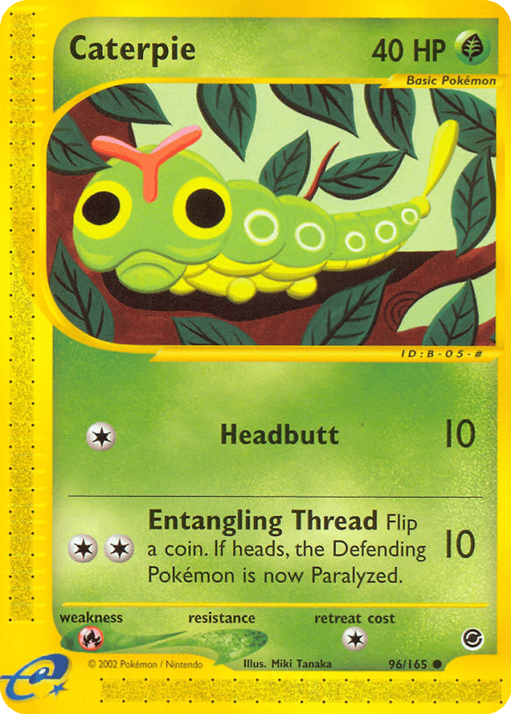 Caterpie card