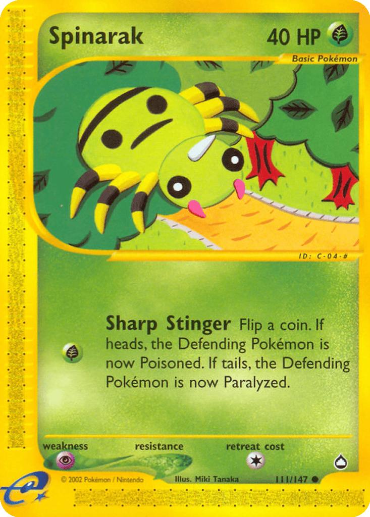 Spinarak card