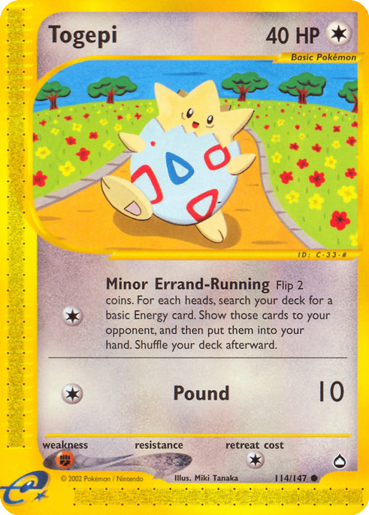 Togepi card