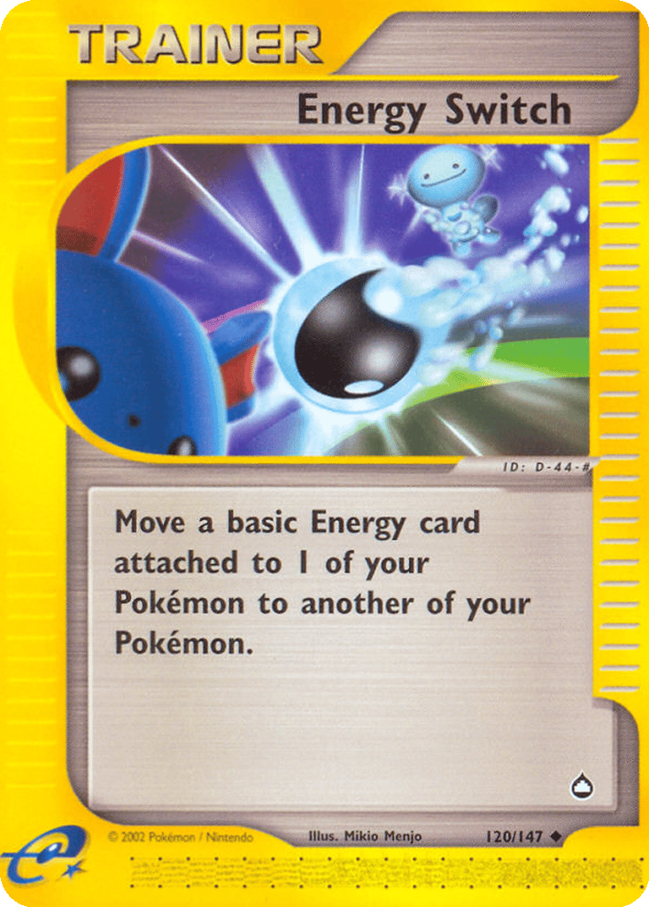 Energy Switch card