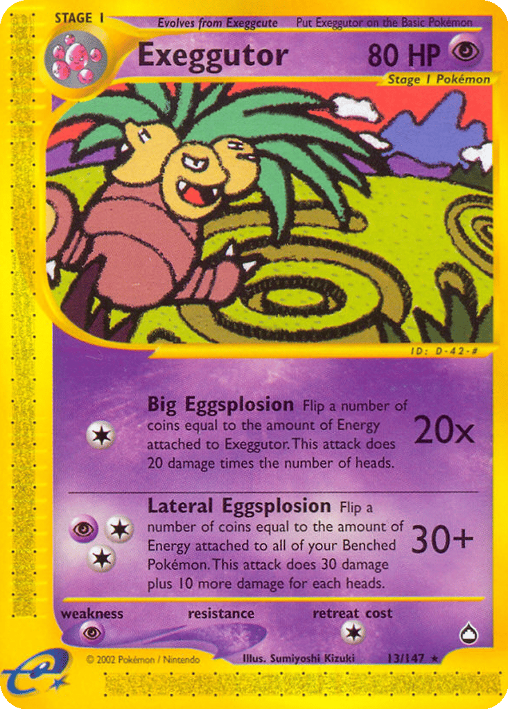 Exeggutor card