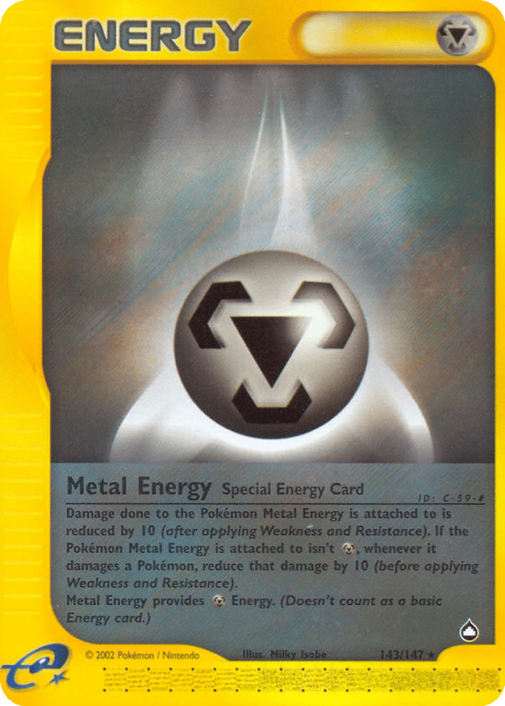 Metal Energy card