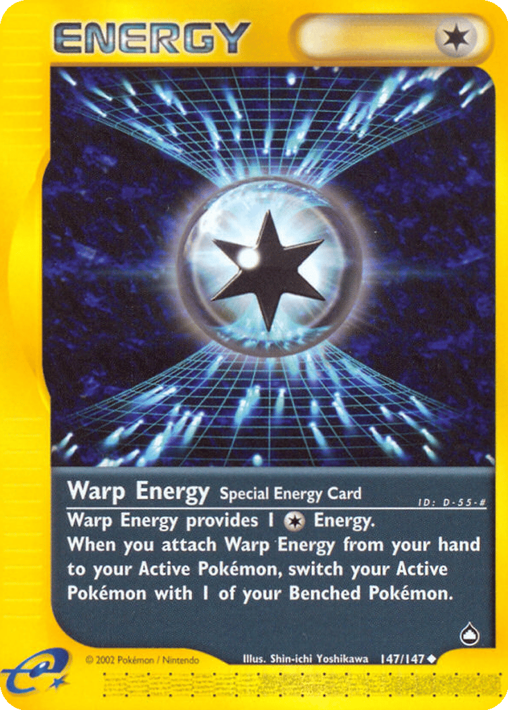 Warp Energy card