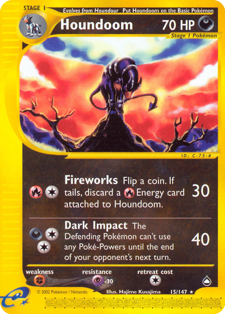Houndoom card