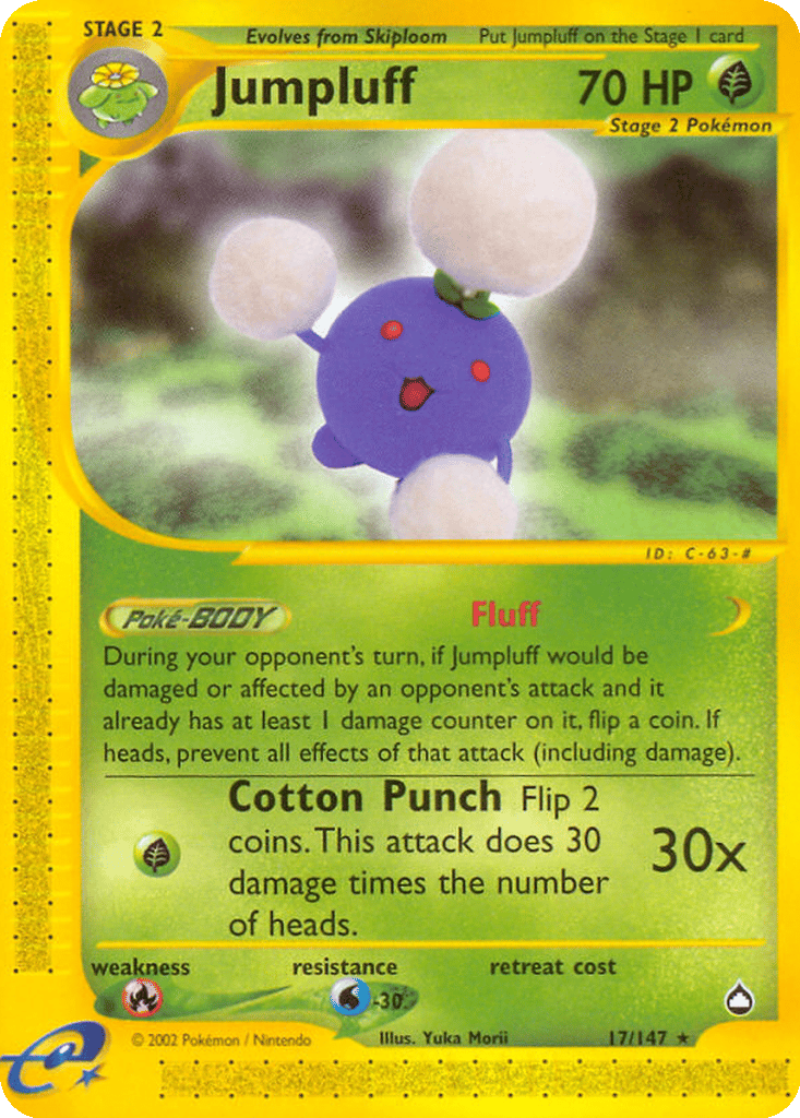 Jumpluff card