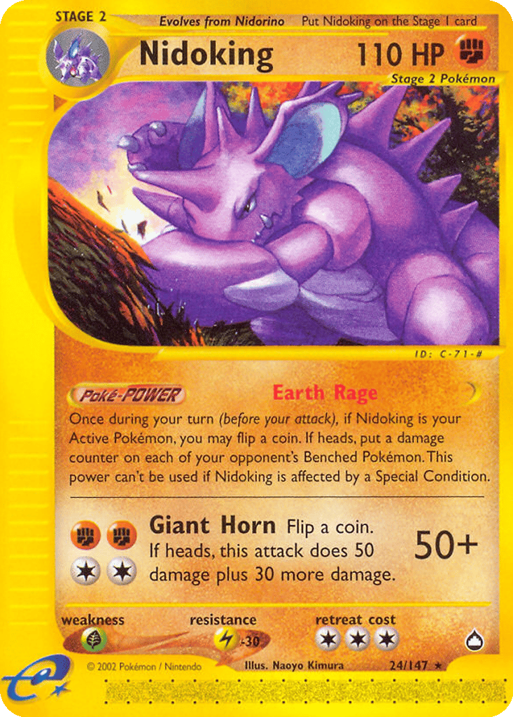 Nidoking card
