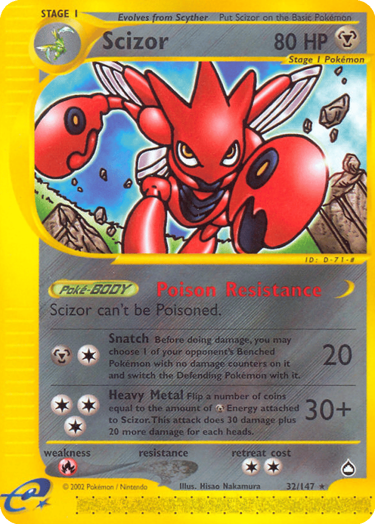 Scizor card